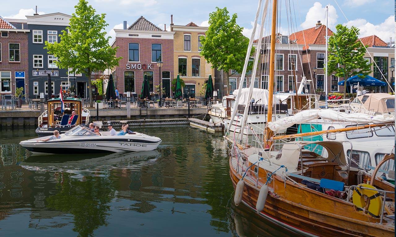 Motorboottour Holland